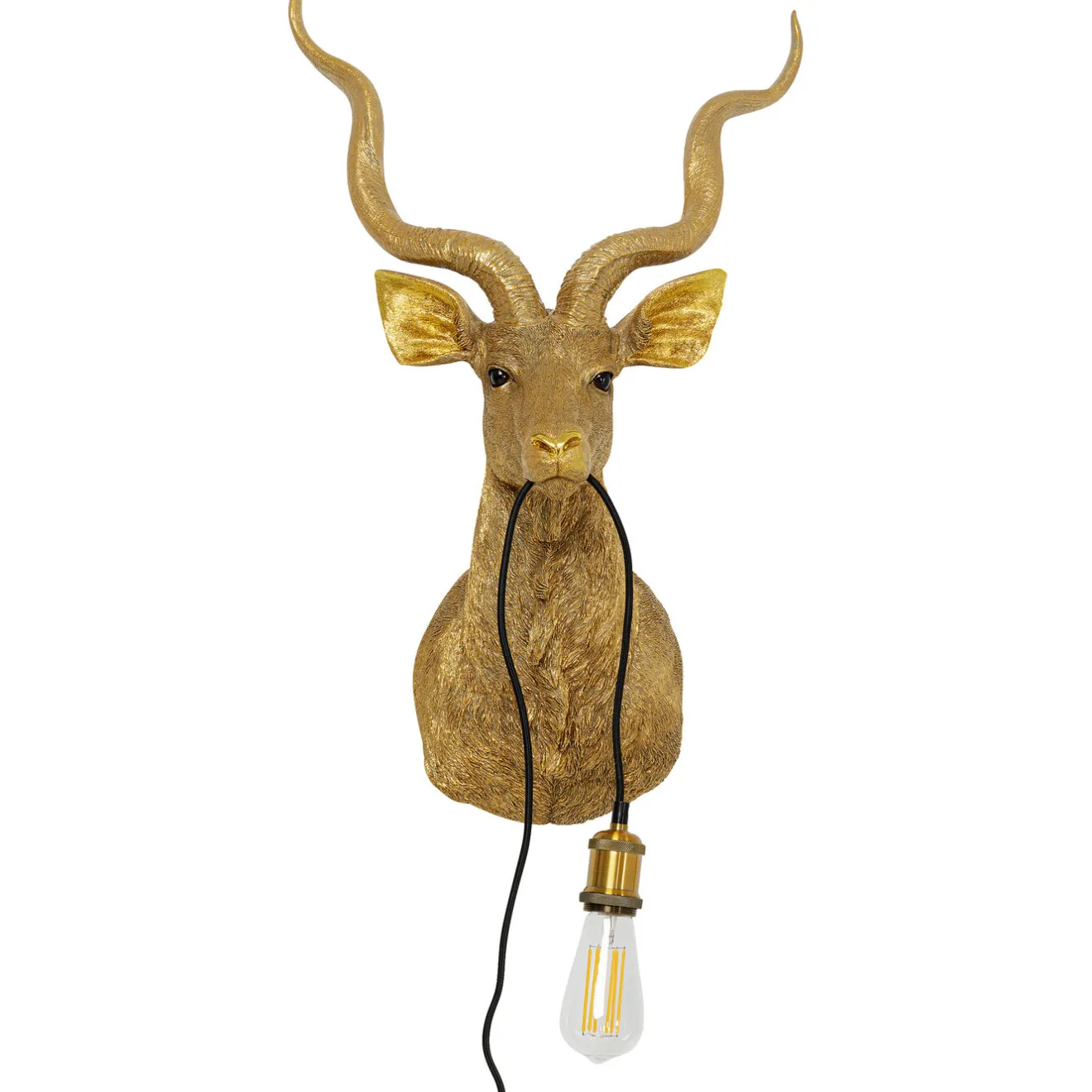 KARE Design Appliques|Applique Animal Goat Dore 45X74Cm