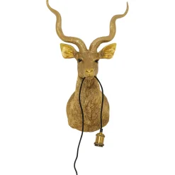 KARE Design Appliques|Applique Animal Goat Dore 45X74Cm