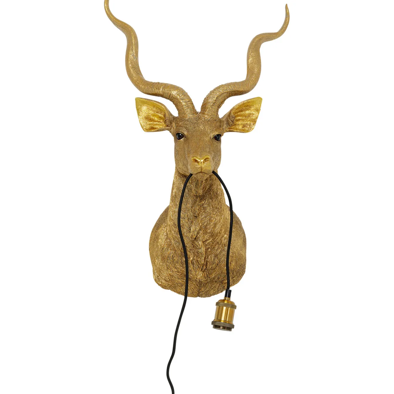 KARE Design Appliques|Applique Animal Goat Dore 45X74Cm