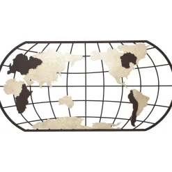 KARE Design Appliques|Applique Earth Grid 120X60Cm