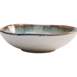 KARE Design Assiettes|Assiette Creuse Laguna Bleu O20Cm