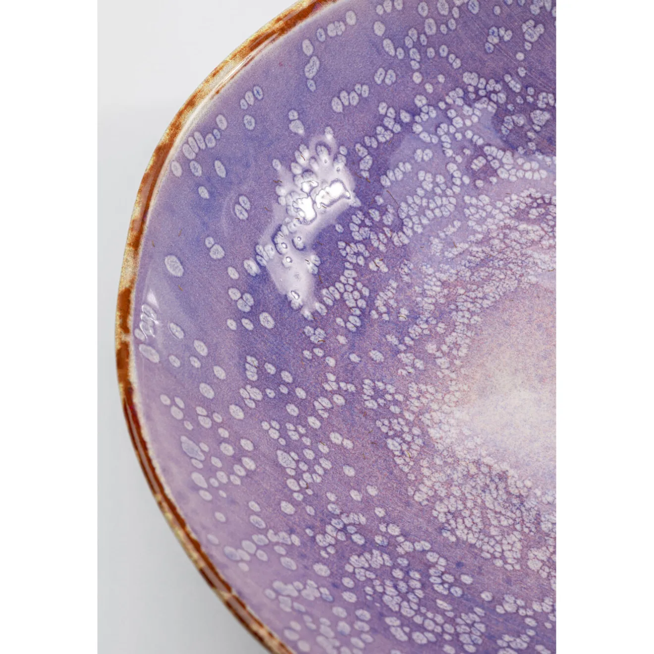 KARE Design Assiettes|Assiette Creuse Shirley Violet O21Cm