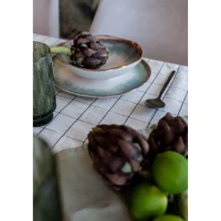 KARE Design Assiettes|Assiette Laguna Bleu O26Cm