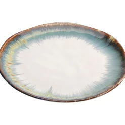 KARE Design Assiettes|Assiette Laguna Bleu O26Cm