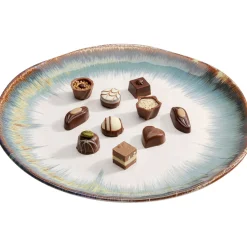 KARE Design Assiettes|Assiette Laguna Bleu O26Cm