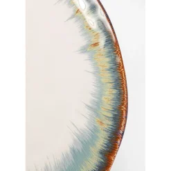 KARE Design Assiettes|Assiette Laguna Bleu O26Cm