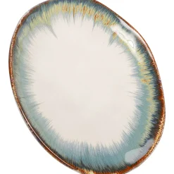 KARE Design Assiettes|Assiette Laguna Bleu O20Cm