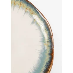 KARE Design Assiettes|Assiette Laguna Bleu O20Cm