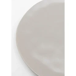 KARE Design Assiettes|Assiette Organic Gris O26Cm