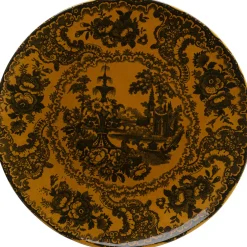 KARE Design Assiettes|Assiette Sakura Jaune O27Cm