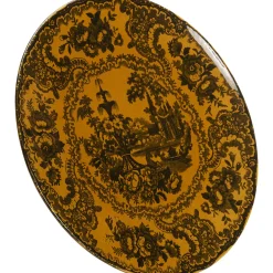 KARE Design Assiettes|Assiette Sakura Jaune O27Cm