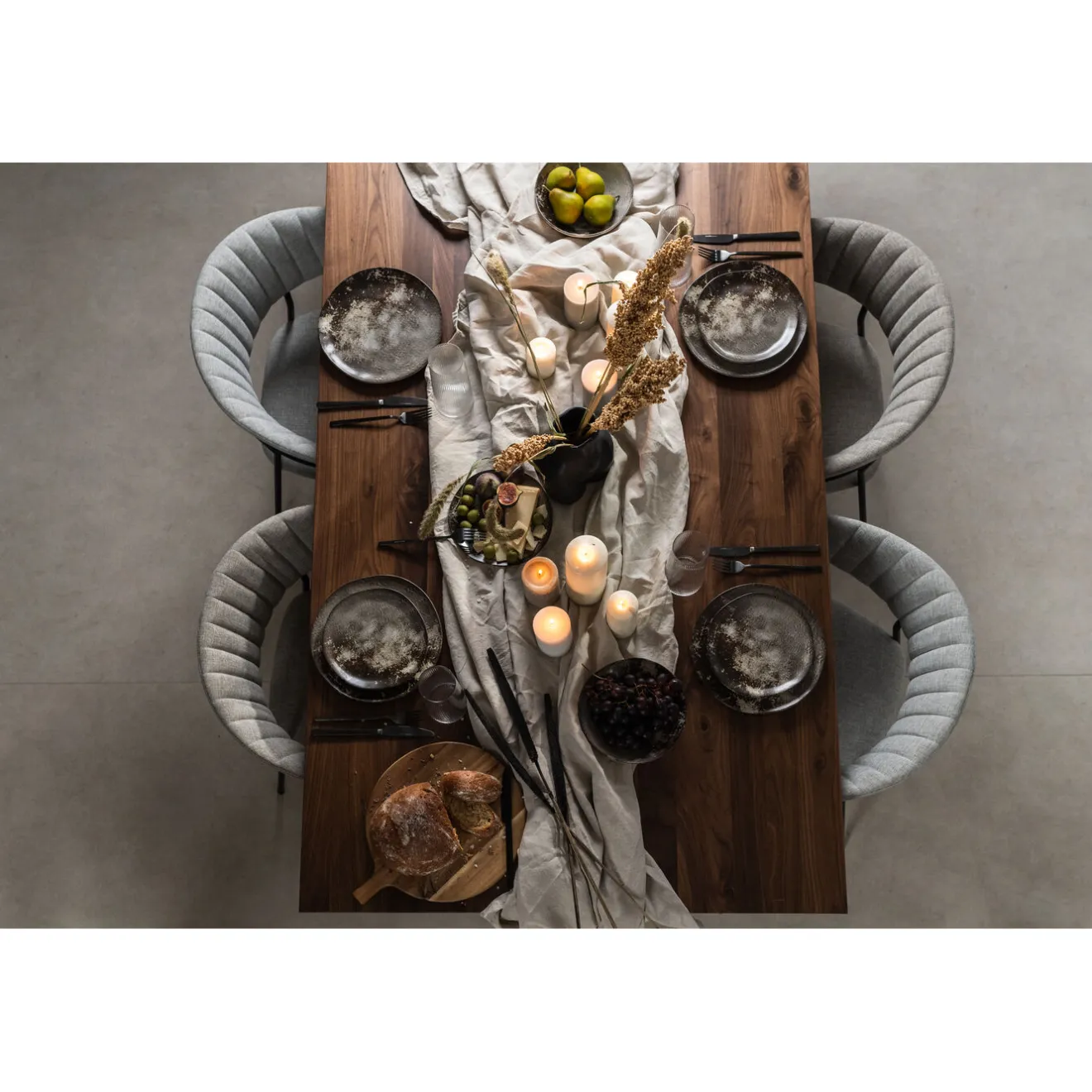KARE Design Assiettes|Assiette Savannah Marron/Gris O26Cm