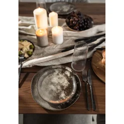 KARE Design Assiettes|Assiette Savannah Marron/Gris O26Cm