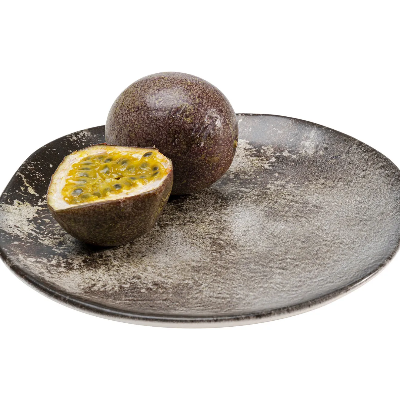 KARE Design Assiettes|Assiette Savannah Marron/Gris O26Cm