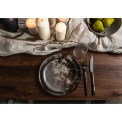 KARE Design Assiettes|Assiette Savannah Marron/Gris O20