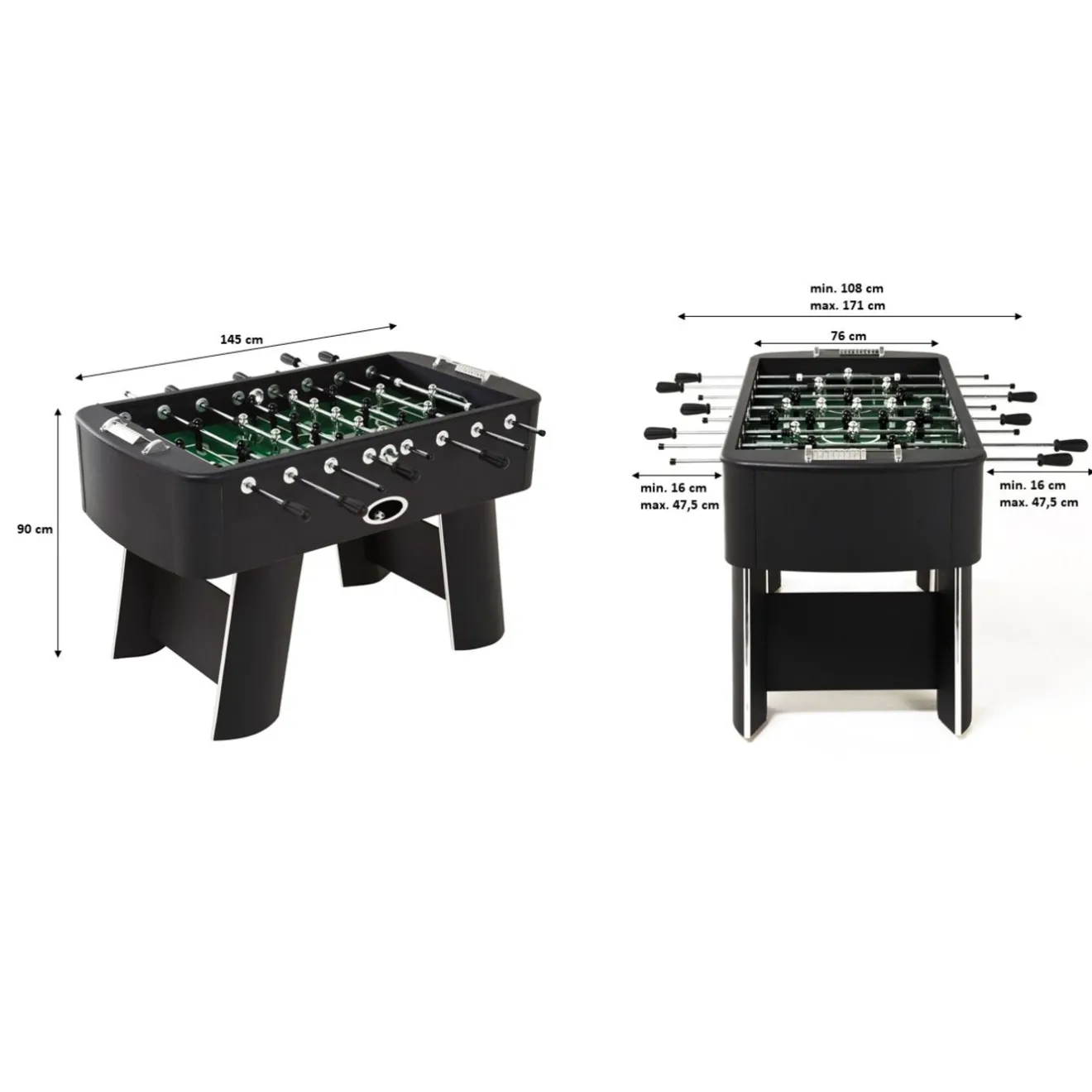 KARE Design Jeux|Baby-Foot Style A./Barres Traversantes