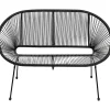 KARE Design Mobilier Lounge|Banquette Acapulco Noir