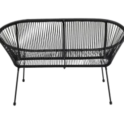 KARE Design Mobilier Lounge|Banquette Acapulco Noir