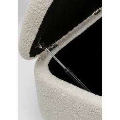 KARE Design Bancs Coffres|Banquette Coffre Rico Blanc