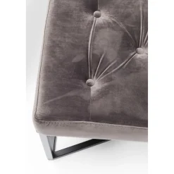 KARE Design Banquettes Rembourrées|Banquette Crossover Gris Noir 150X40Cm