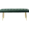 KARE Design Banquettes Rembourrées|Banquette Dallas Velours Vert 110Cm