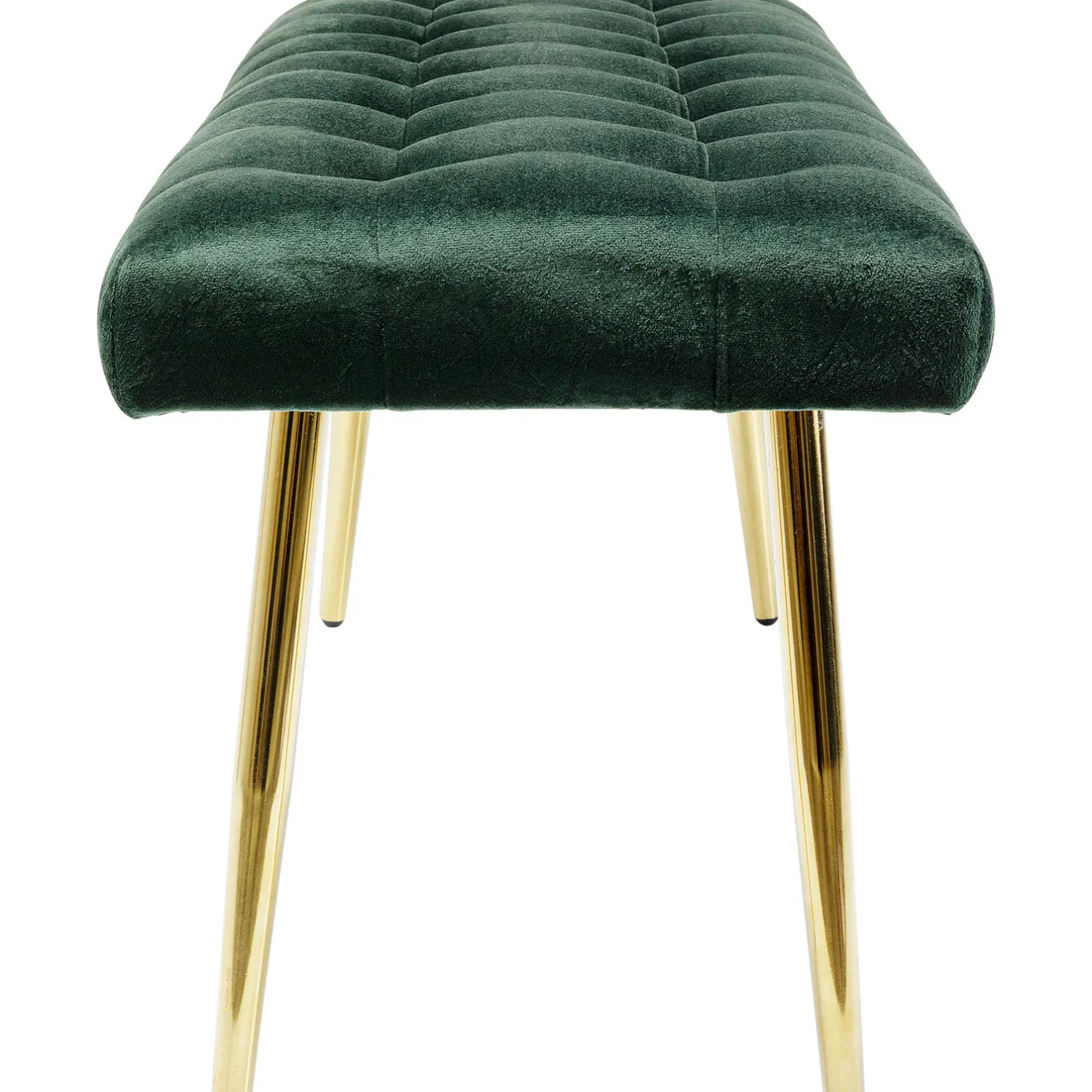 KARE Design Banquettes Rembourrées|Banquette Dallas Velours Vert 110Cm