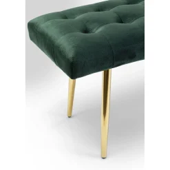 KARE Design Banquettes Rembourrées|Banquette Dallas Velours Vert 110Cm