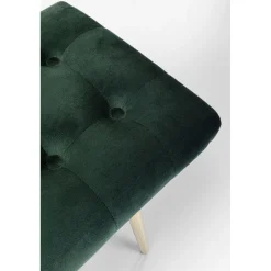 KARE Design Banquettes Rembourrées|Banquette Dallas Velours Vert 110Cm