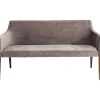 KARE Design Bancs Pour Tables De Repas|Banquette Mode Velours Gris