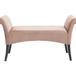 KARE Design Banquettes Rembourrées|Banquette Motley Velvet Rose