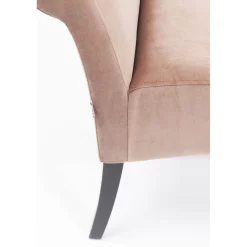 KARE Design Banquettes Rembourrées|Banquette Motley Velvet Rose