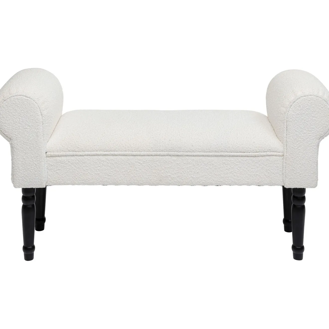 KARE Design Banquettes Rembourrées|Banquette Wing Creme Noir