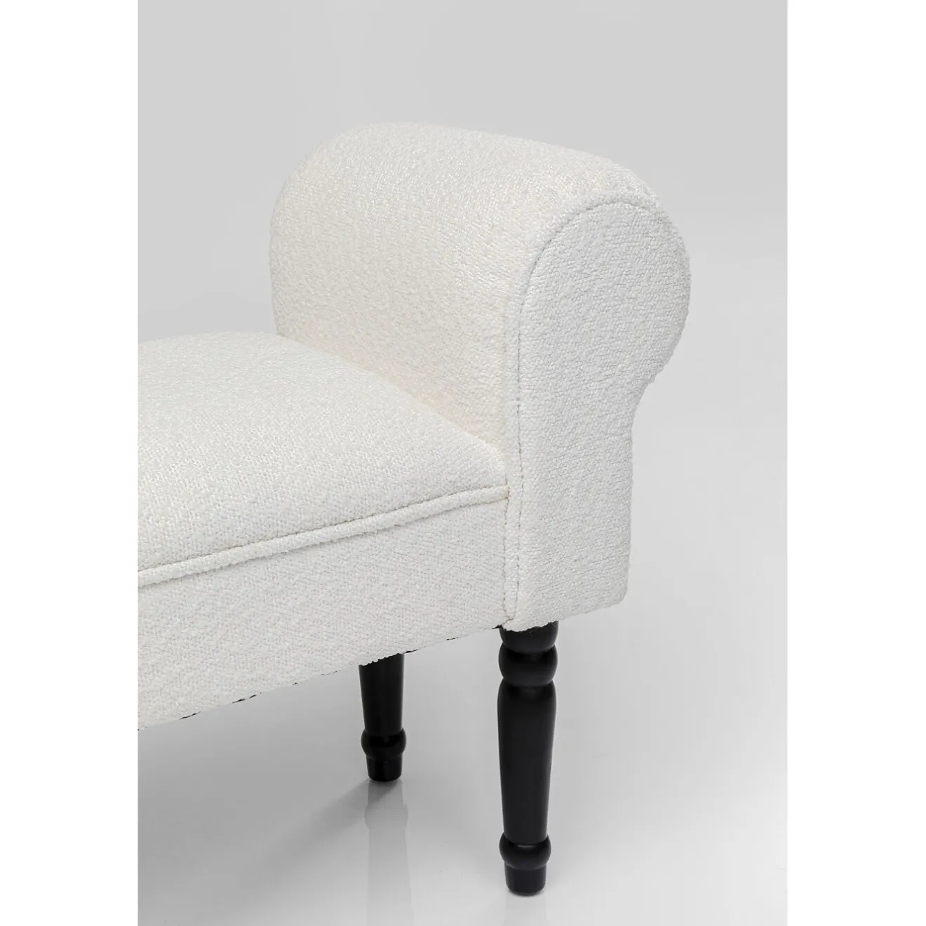 KARE Design Banquettes Rembourrées|Banquette Wing Creme Noir