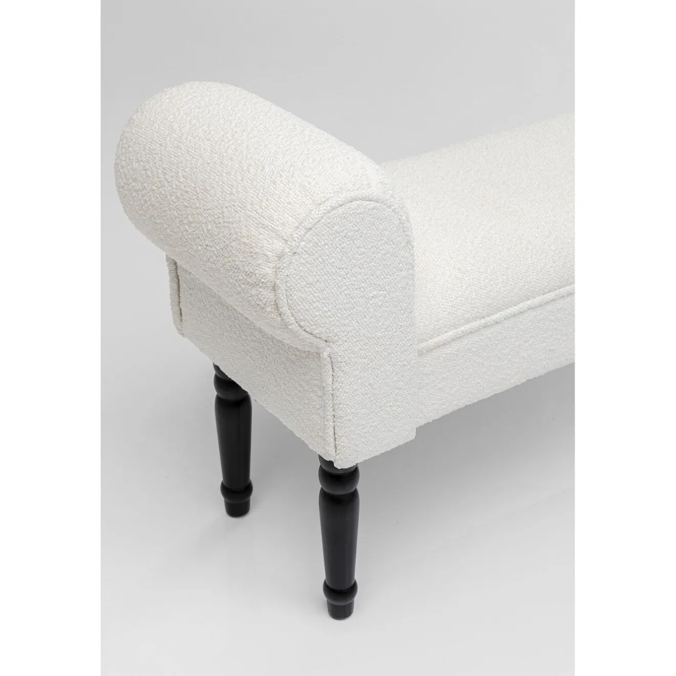KARE Design Banquettes Rembourrées|Banquette Wing Creme Noir
