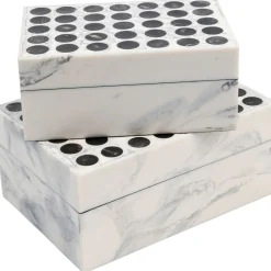 KARE Design Boîtes|Boite Dotted (2/Set)