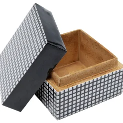 KARE Design Boîtes|Boite Plenty Squares 8X6Cm