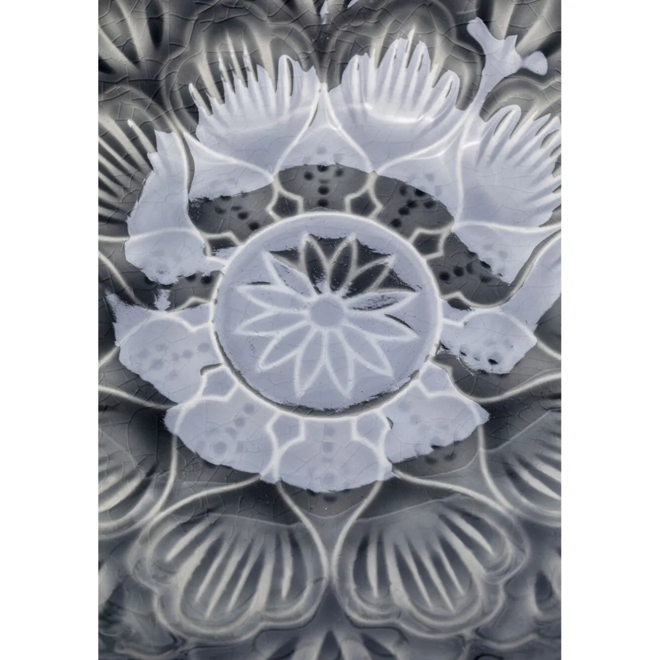 KARE Design Coupes|Bol Sicilia Mandala Gris O18