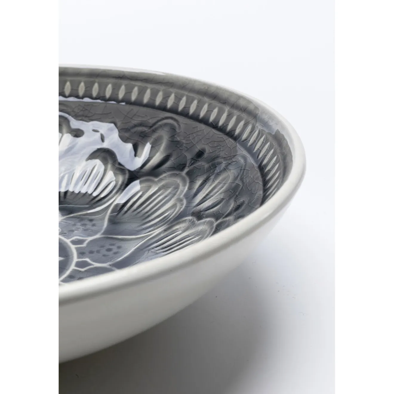 KARE Design Coupes|Bol Sicilia Mandala Gris O18