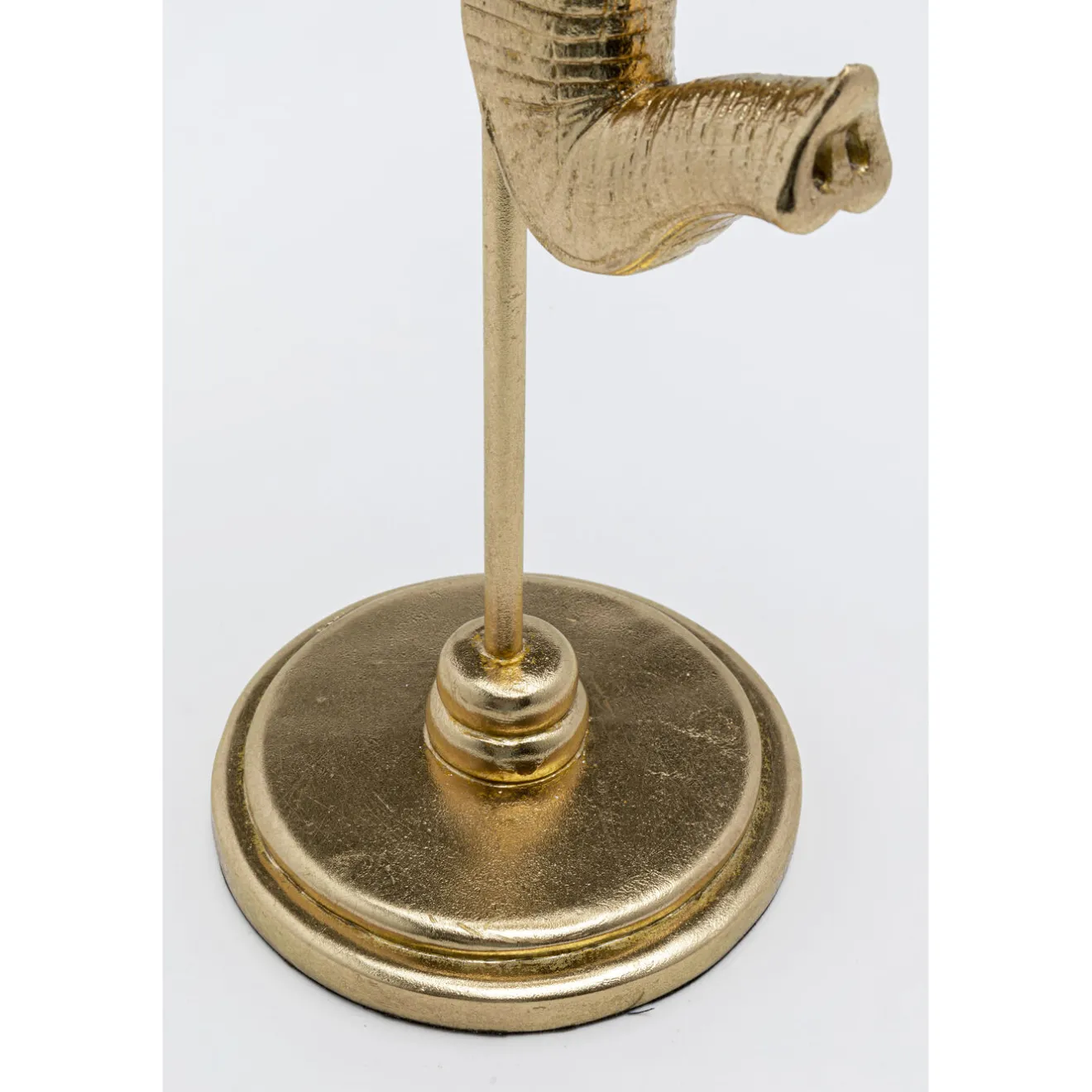 KARE Design Bougeoirs|Bougeoir Elephant Head Dore 49Cm