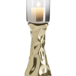 KARE Design Bougeoirs|Bougeoir Jade Dore 38Cm