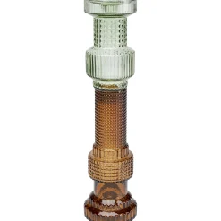 KARE Design Bougeoirs|Bougeoir Marvelous Duo Vert Marron 49Cm