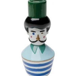 KARE Design Bougeoirs|Bougeoir Monsieur Mustache 16Cm