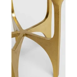 KARE Design Bougeoirs|Bougeoir Stacky Dore 31Cm