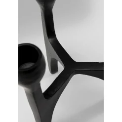 KARE Design Bougeoirs|Bougeoir Stacky Noir 15Cm