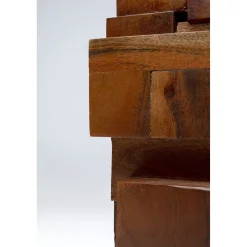 KARE Design Bougeoirs|Bougeoir Wood Tetris 31Cm