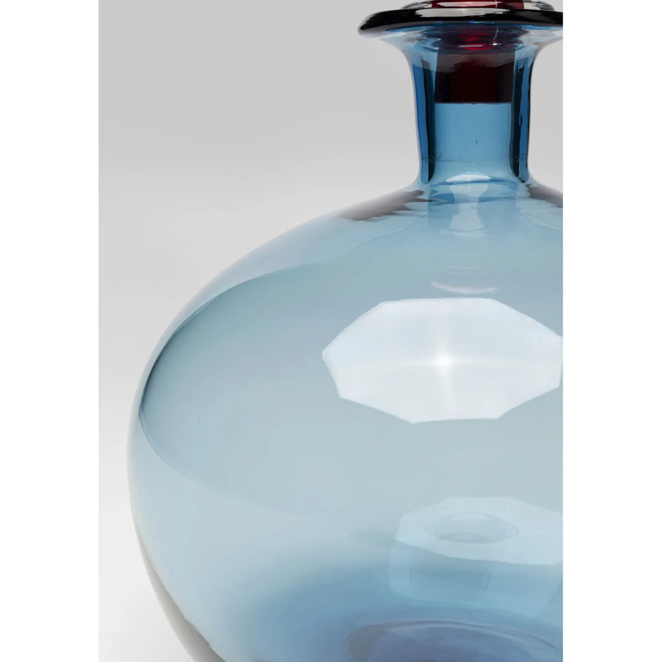 KARE Design Bouteilles|Bouteille Honeymoon Lid Bleu 25