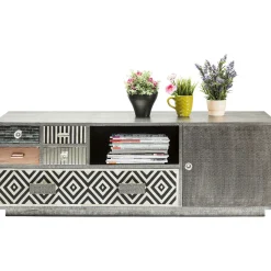 KARE Design Buffets Bas|Buffet Bas Chalet 1 Porte,5 Tiroirs