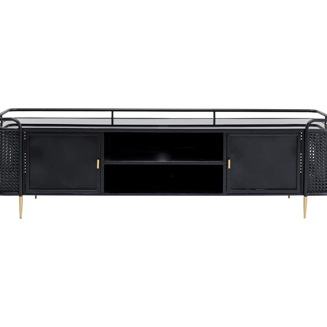 KARE Design Buffets Bas|Buffet Bas Fence 160X48Cm