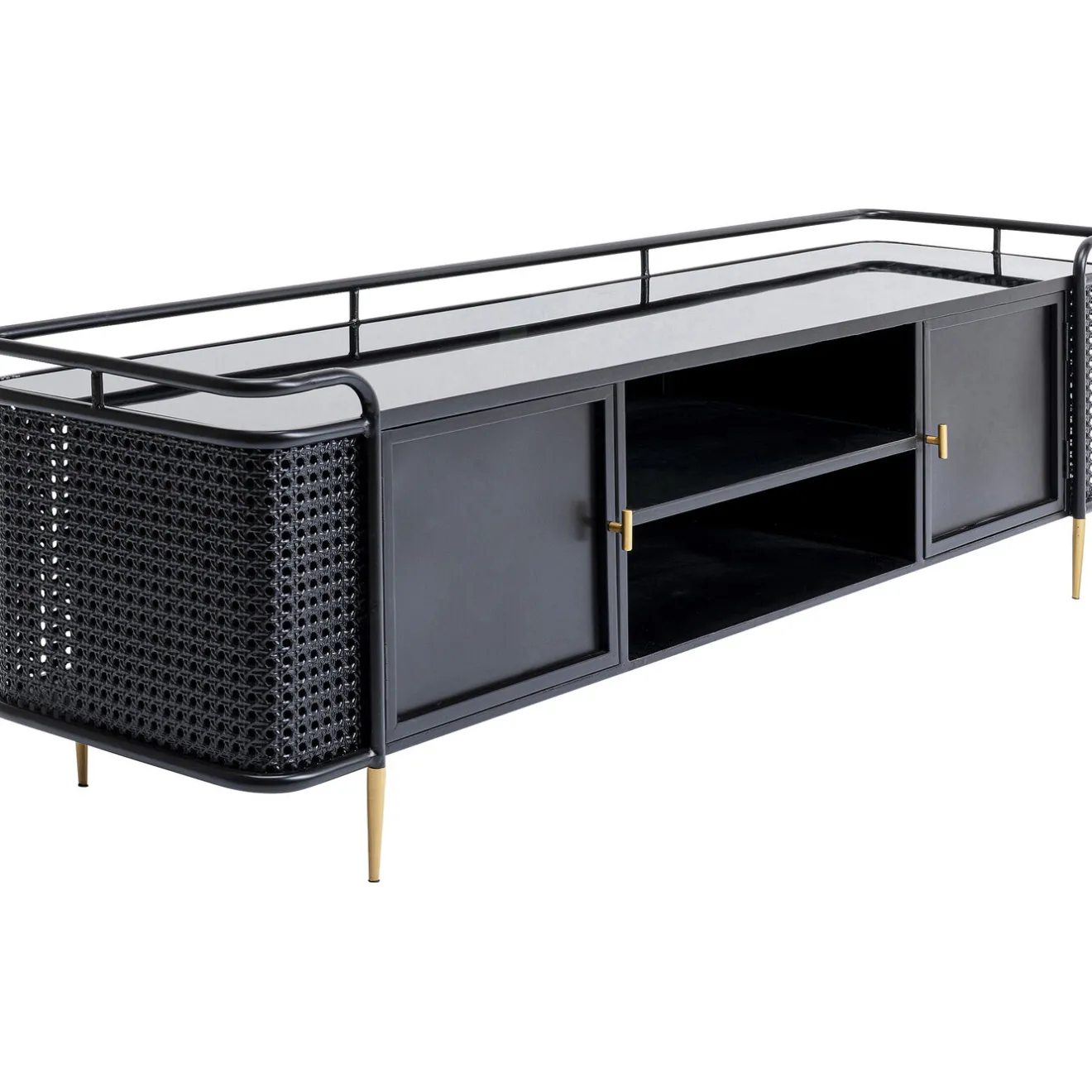 KARE Design Buffets Bas|Buffet Bas Fence 160X48Cm