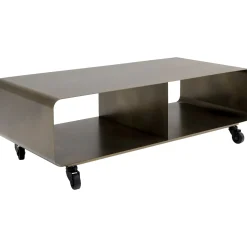 KARE Design Buffets Bas|Buffet Bas Lounge M Bronze 90X30Cm